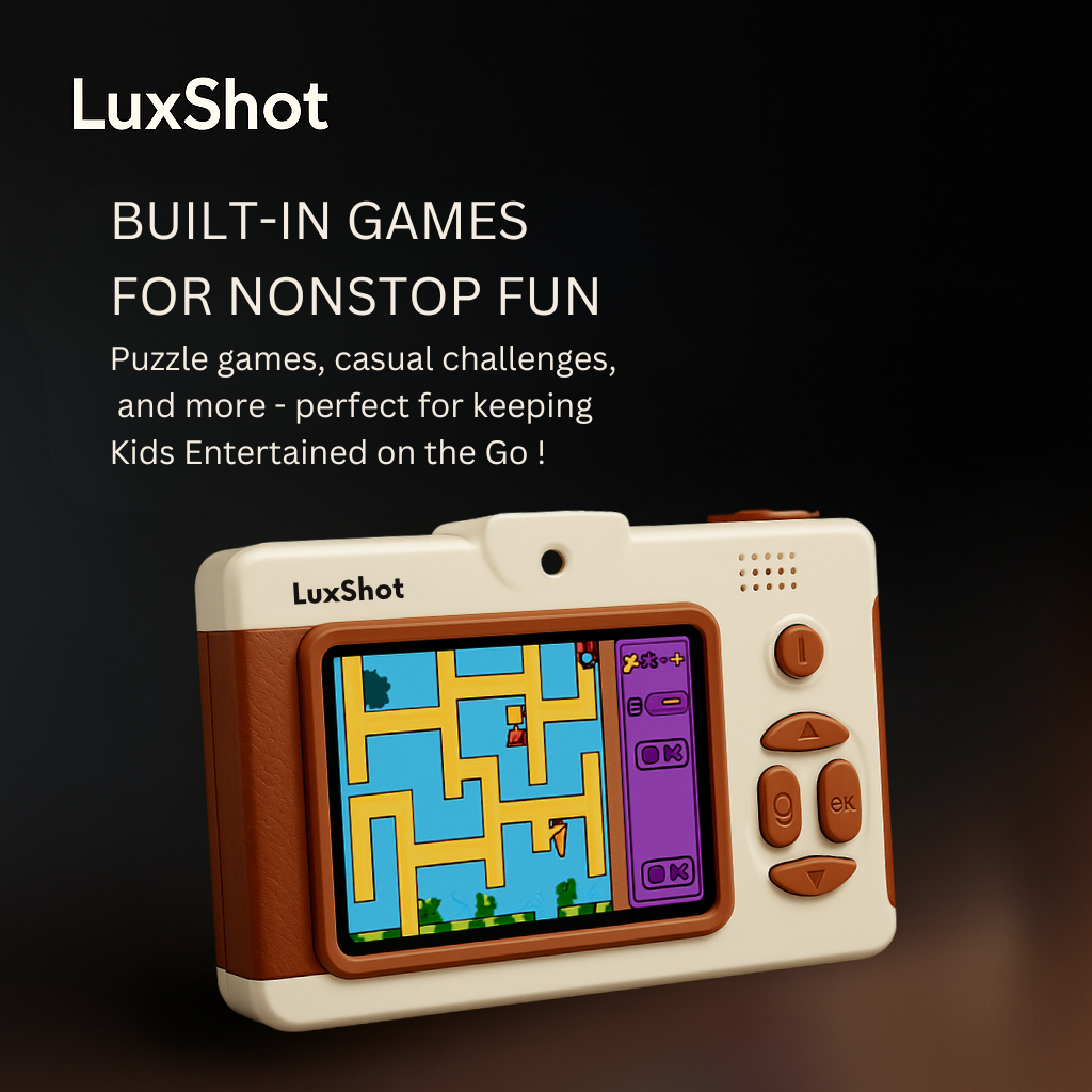 LuxShot Camera (Screen-Free Digital Camera)
