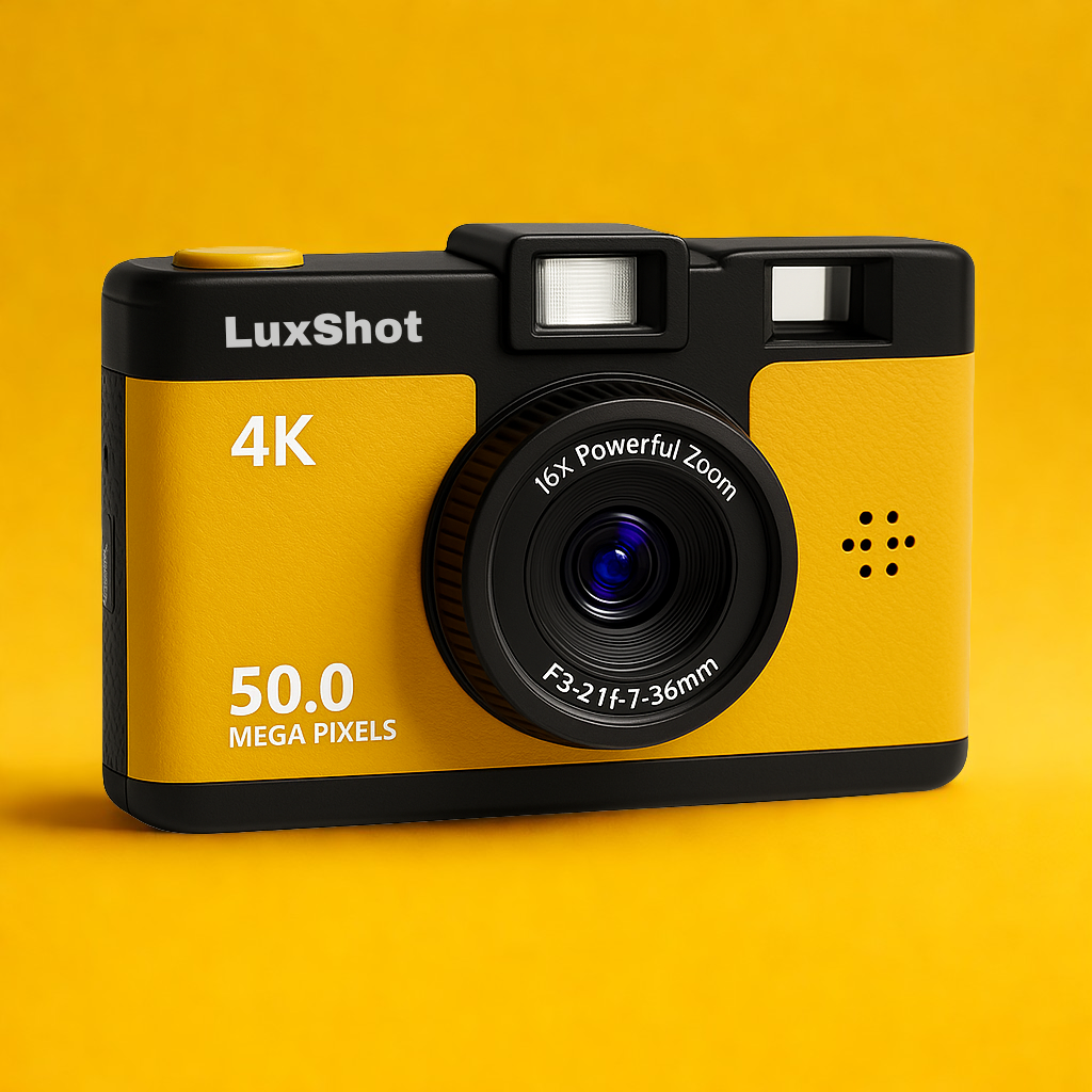 LuxShot Camera (Screen-Free Digital Camera)
