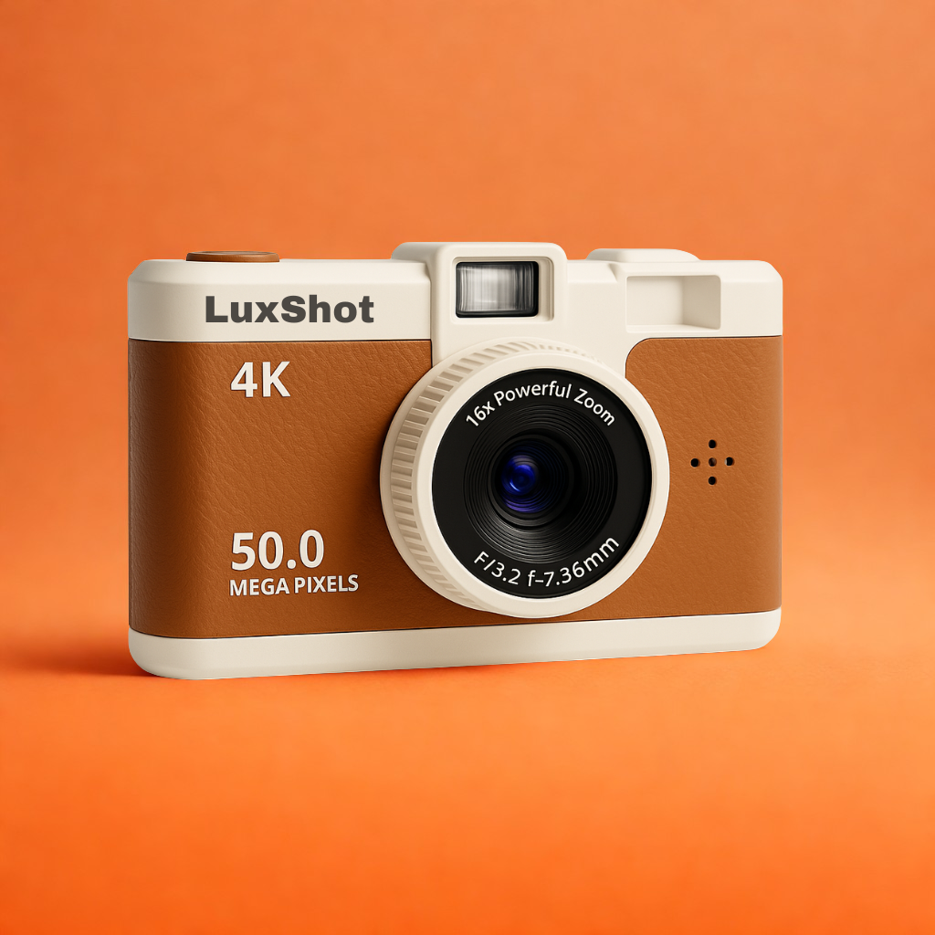 LuxShot Camera (Screen-Free Digital Camera)