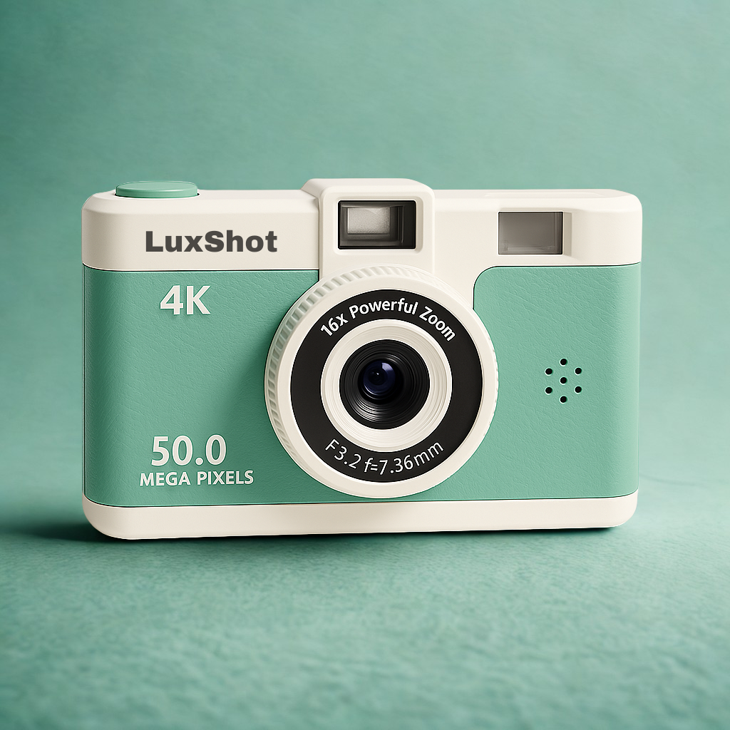 LuxShot Camera (Screen-Free Digital Camera)