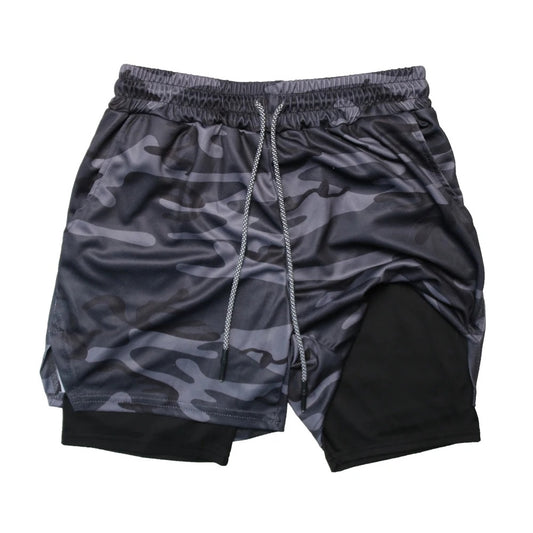 Double Layer Fitness Shorts