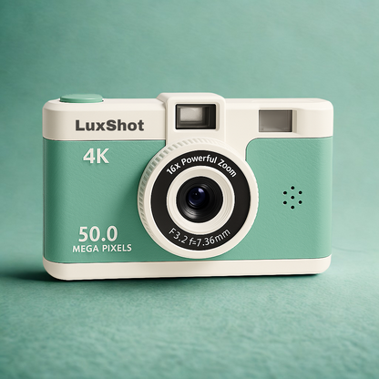 LuxShot Camera (Screen-Free Digital Camera)